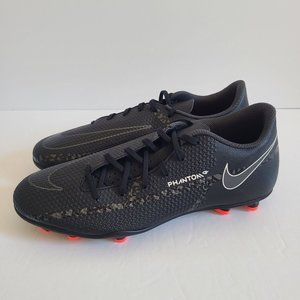 NEW Nike Phantom GT2 Club Firm Ground Soccer Cleats DA5640-001 Size 8 Black